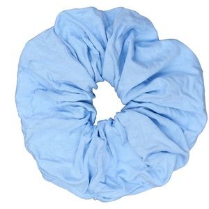 Oversized scrunchie - solid light blue